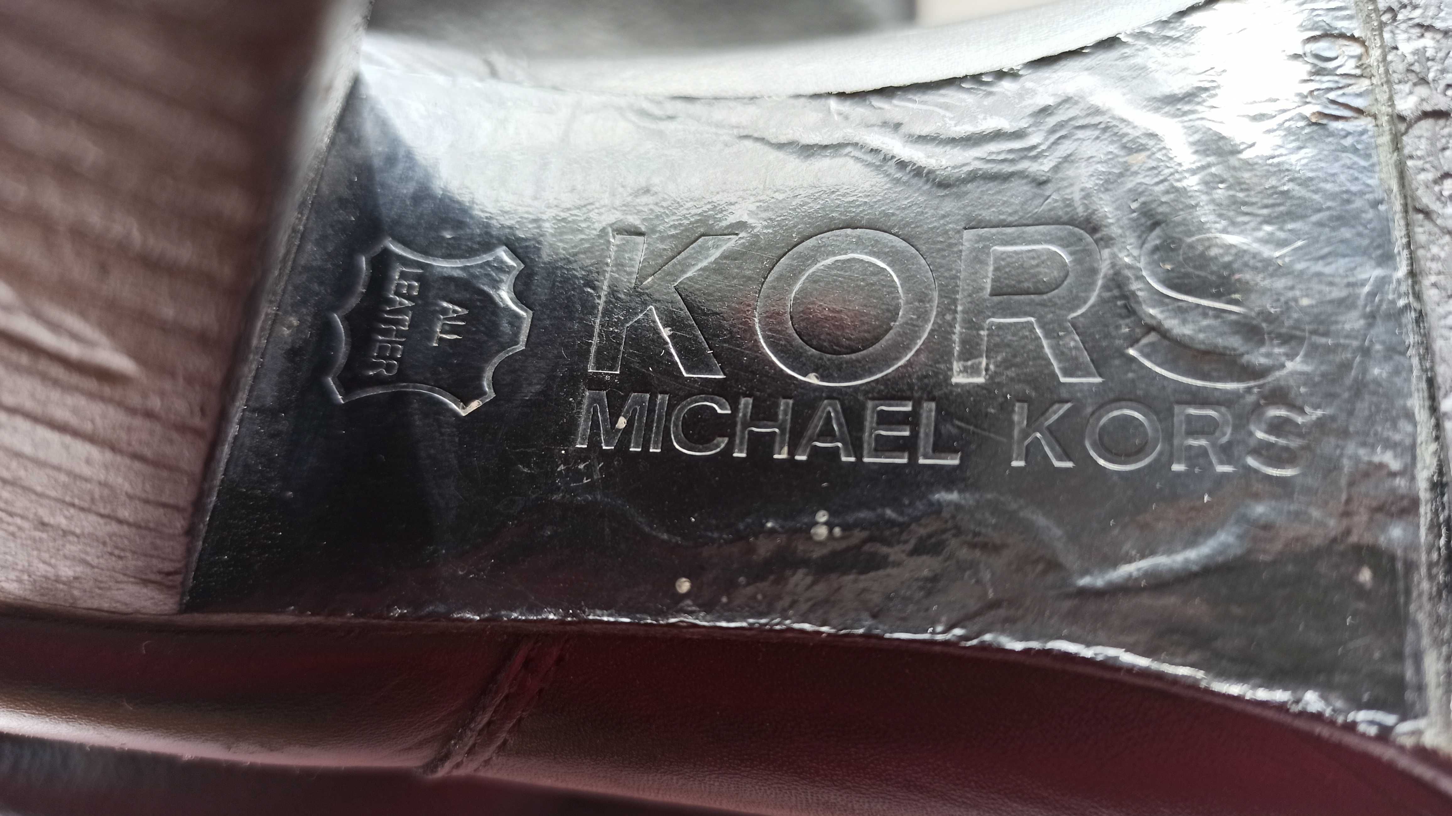 Michael Kors all leather чоботи шкіра, 37 розмір