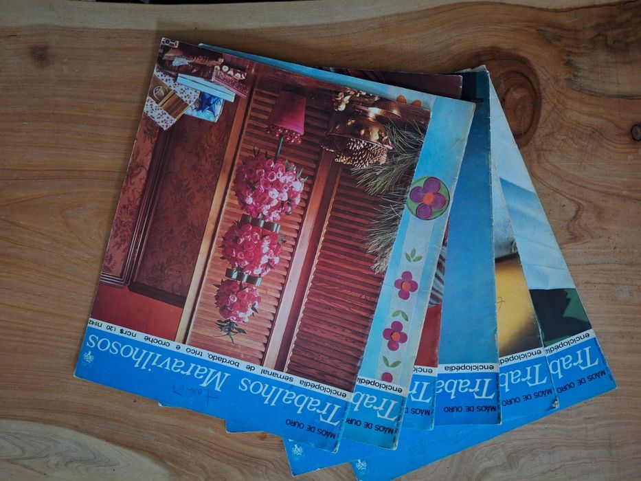 Revistas mãos de ouro - trabalhos maravilhosos