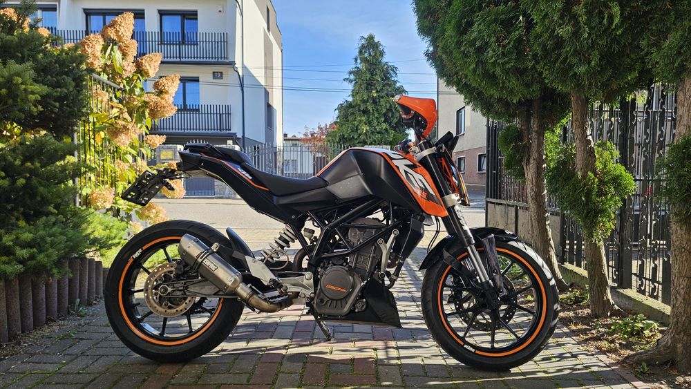 KTM Duke 125 tylko 21tys km