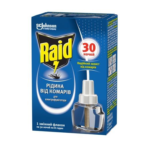 Жидкость от комаров на 30 ночей Reaid для фумигатора