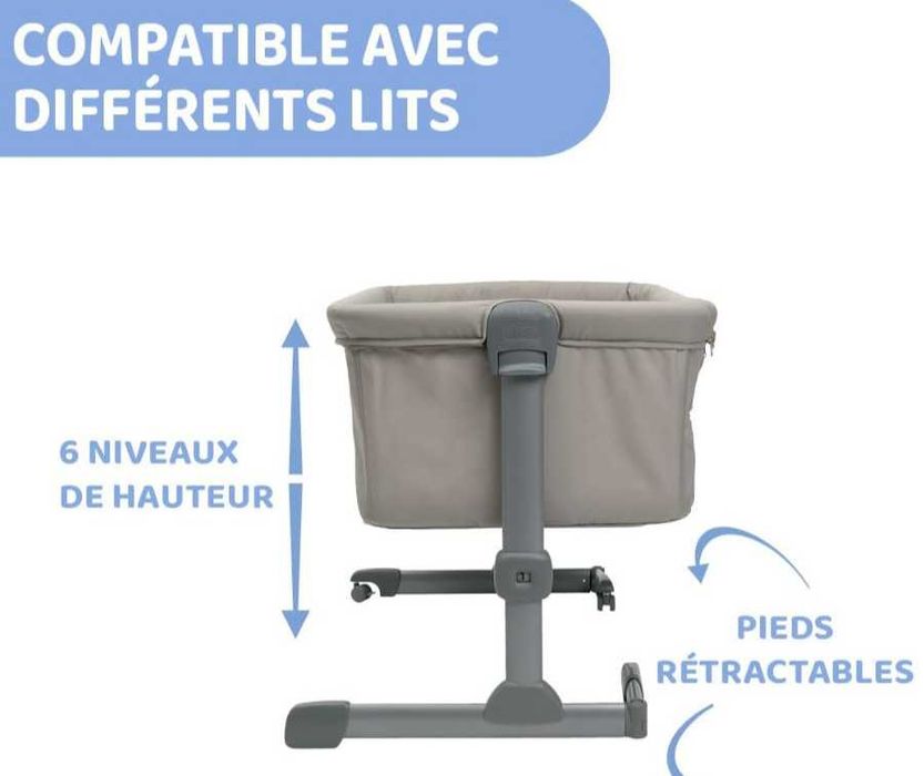 Chicco Next2Me Essential Cododo – Łóżeczko Dostawne - Nowe