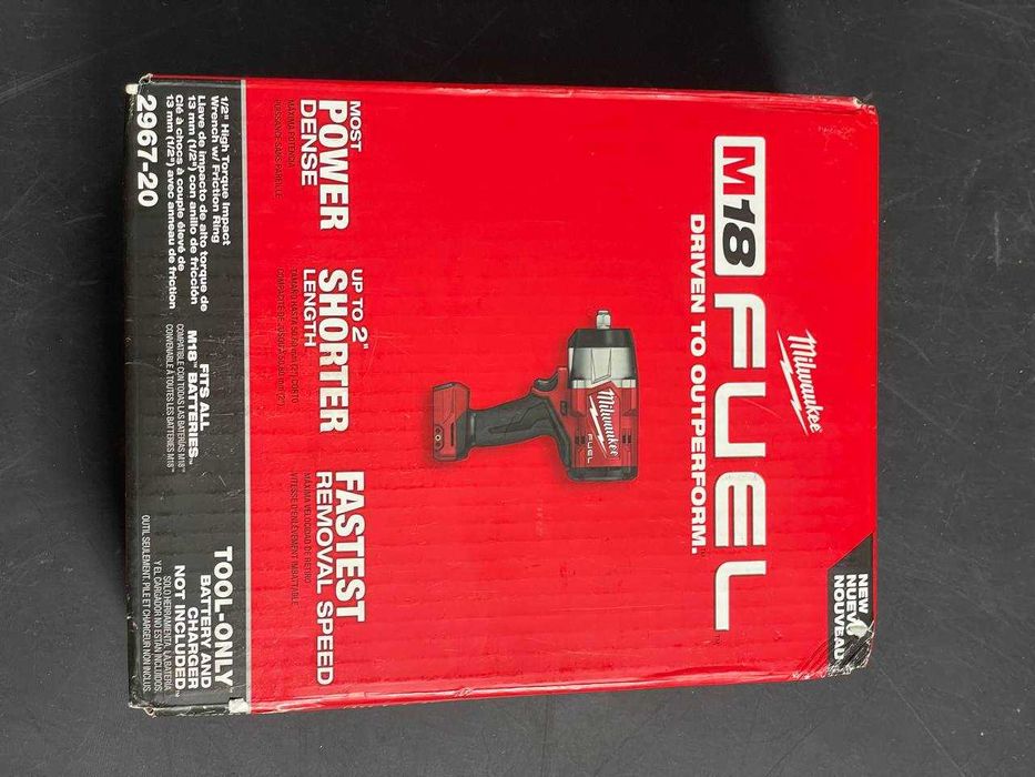 Milwaukee 2967-20 M18 FUEL Акумуляторний ударний гайковерт 1/2″