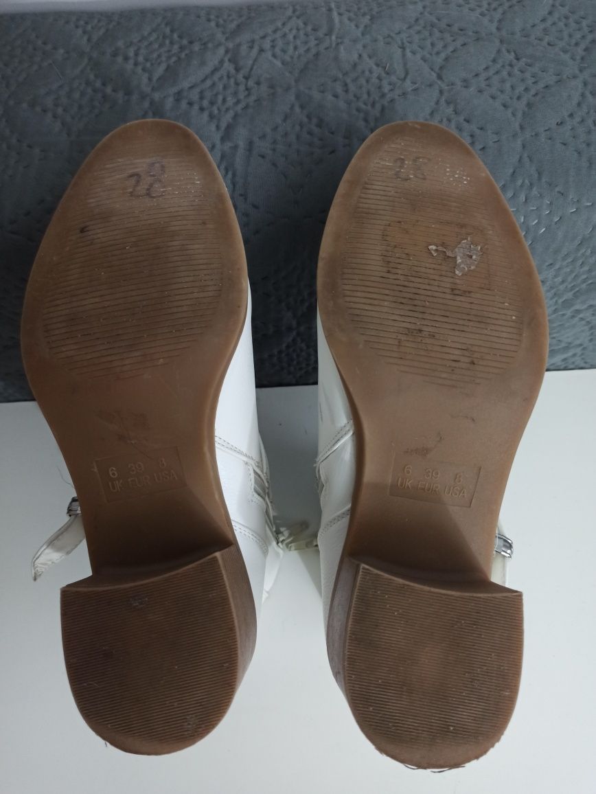 Białe botki Primark rozm. 39