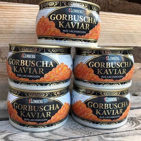 Ікра червона Горбуші 400 г Lemberg. Оригінал. Німеччина.