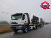 Renault KERAX 460DXI 6X 4 DO LASU DREWNA  ZAMIANA