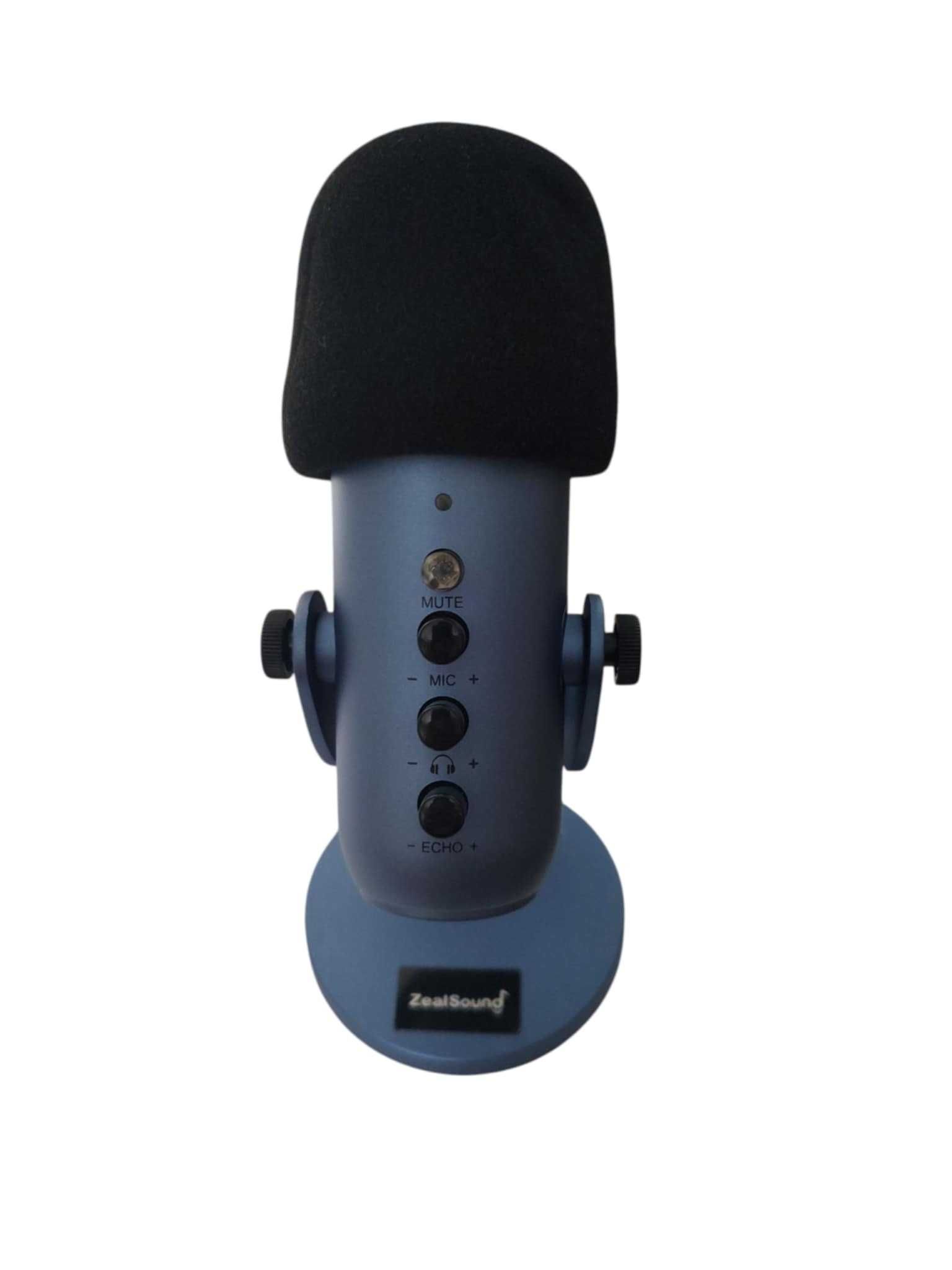 Mikrofon ZealSound Professional Studio – Niebieski