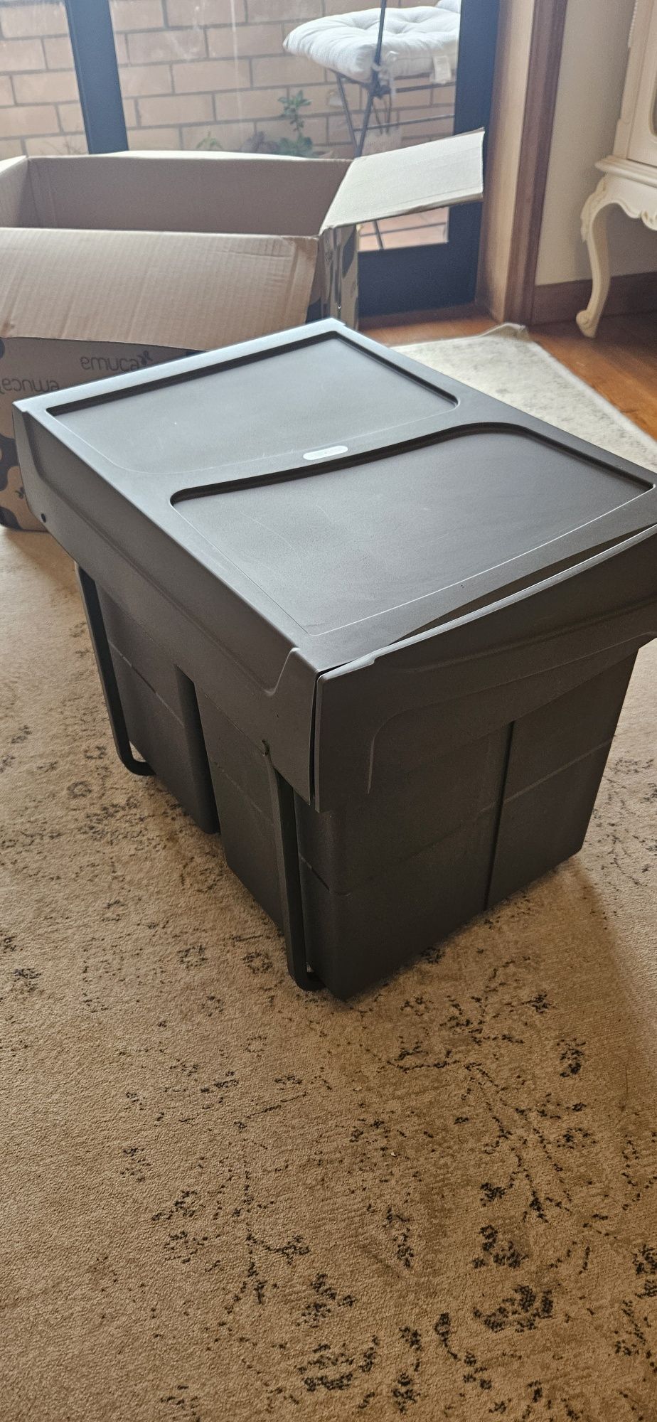 Cestos de lixo ou reciclagem