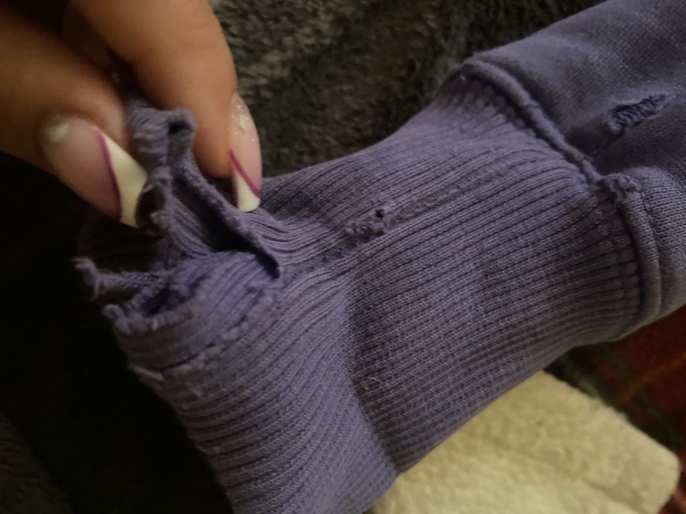 Dluga bluza rozpinana, wchodzi na rozmiar L