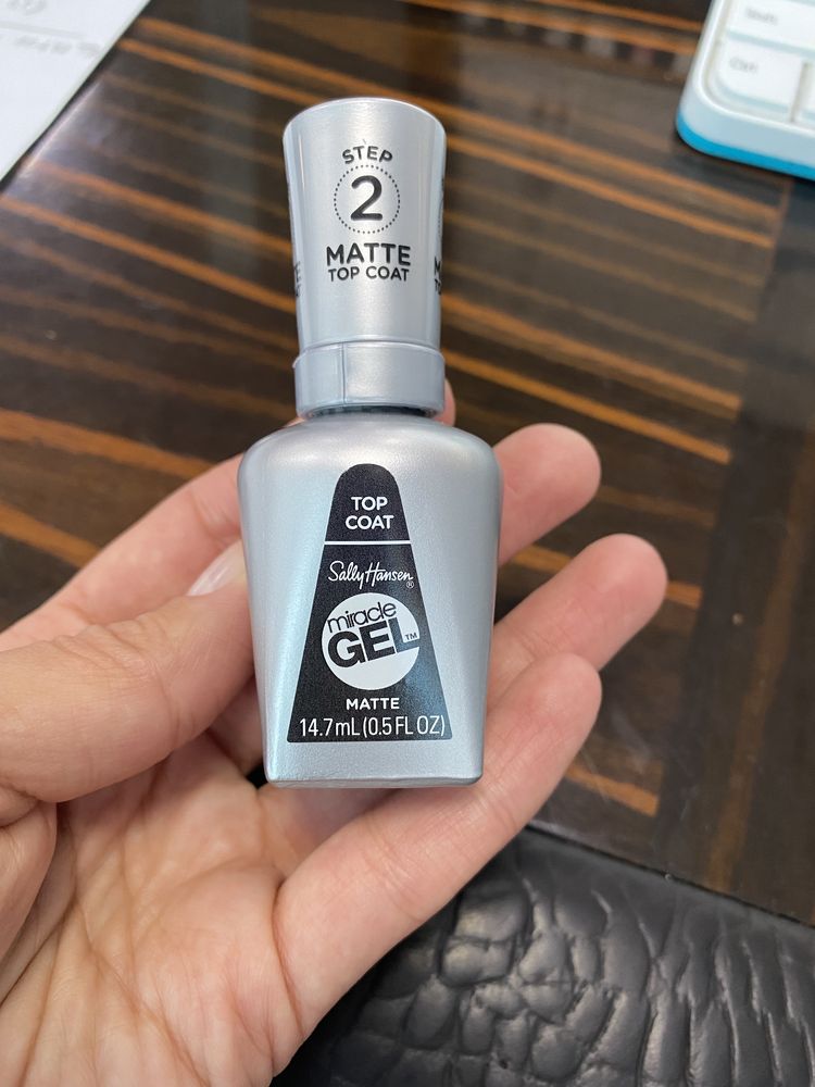 Супер-закрепитель матовый sally hansen НОВЫЙ