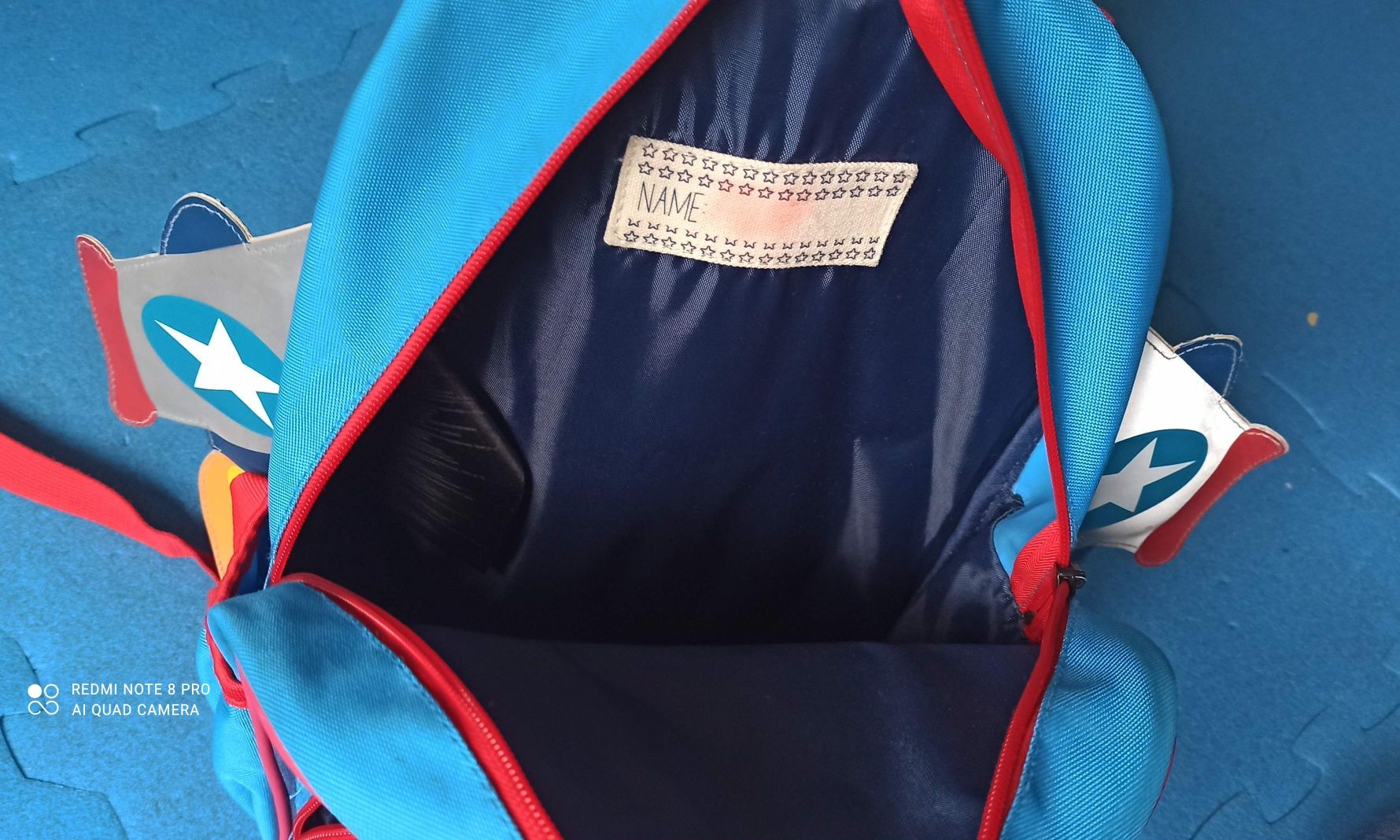 Plecak turystyczny Bejo z odblaskami dla chłopca 4-6 lat