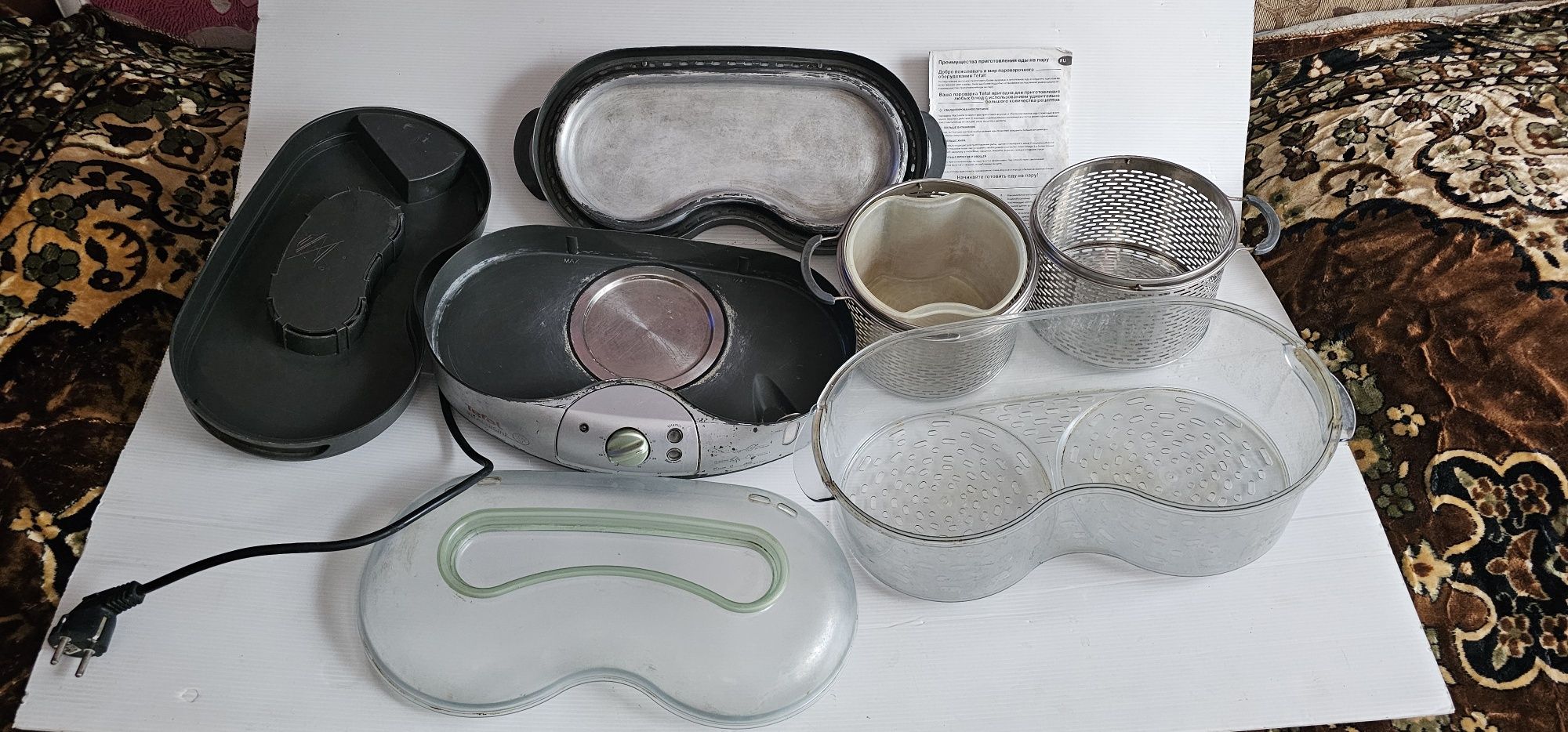 Пароварка Tefal series S06 б/у