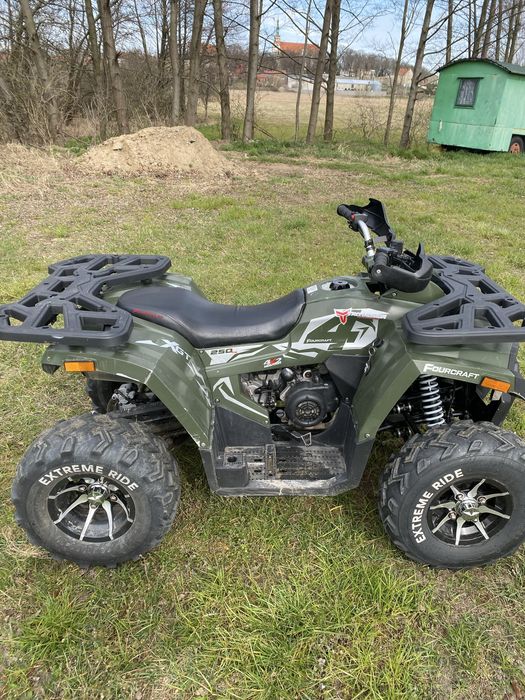 Quad Fourcraft pojemność 250