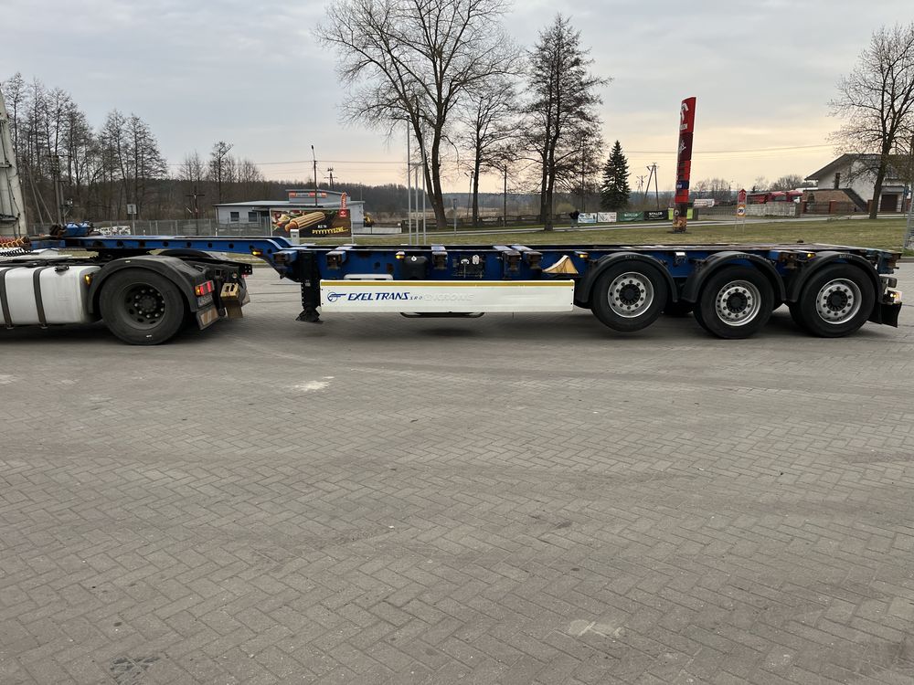 Naczepa Podkontenerowa Krone boxliner/zamiana na firanke
