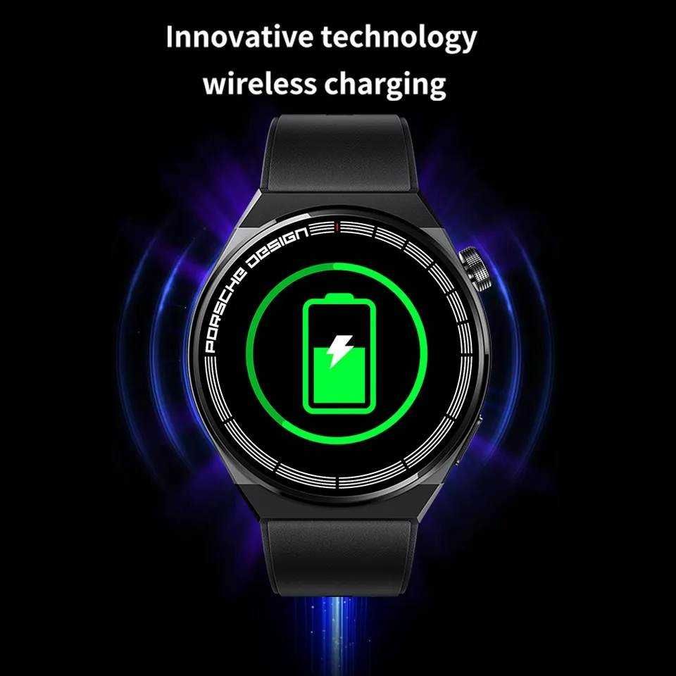 SmartWatch GT8 telefon BT, tętno, powiadomienia, czarny, PL.