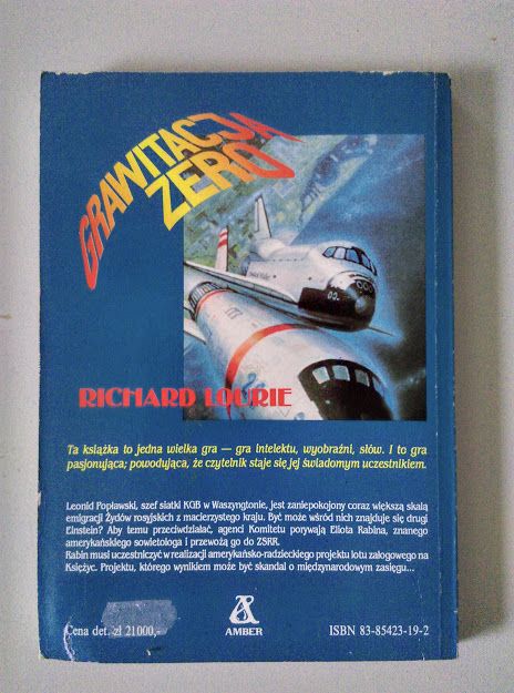 "Grawitacja zero" Richard Lourie