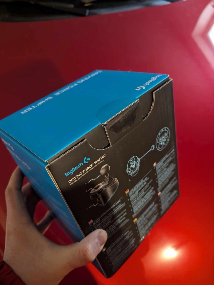 Nowa skrzynia biegow Logitech driving force shifter