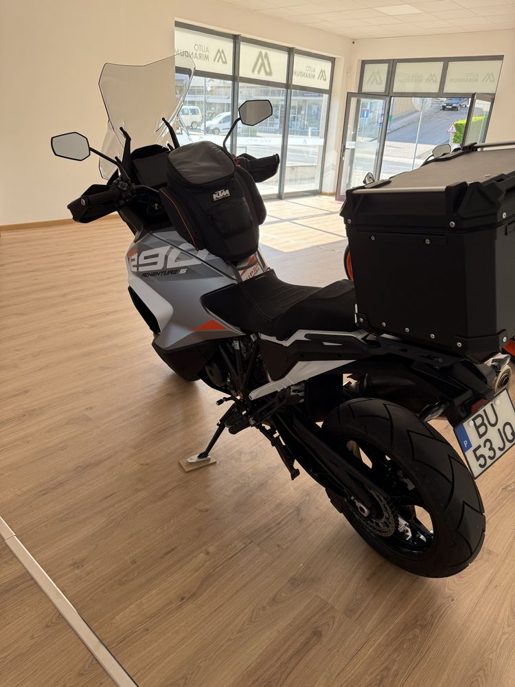 Ktm 1290 super adventure s, 6/24, garantia 6/28, 3700klm, mala