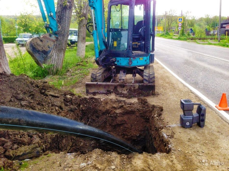 ГНБ прокол под дорогой. прокладка труб под асфальтом бетоном, бурение