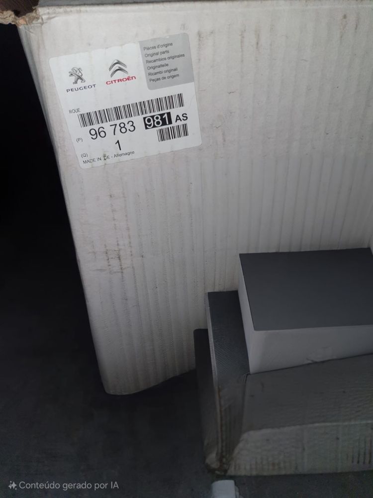 2 Jantes Peugeot 16’