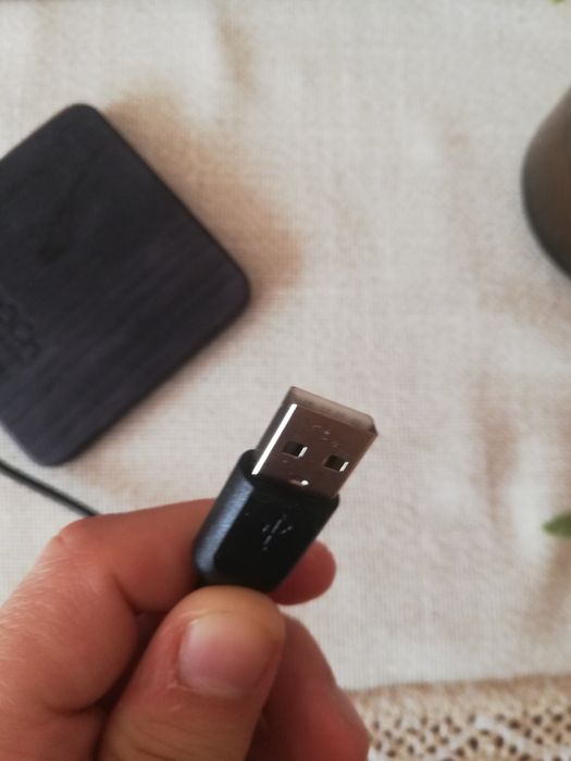 Ładowarka indukcyjna drewniana Woch + kostka