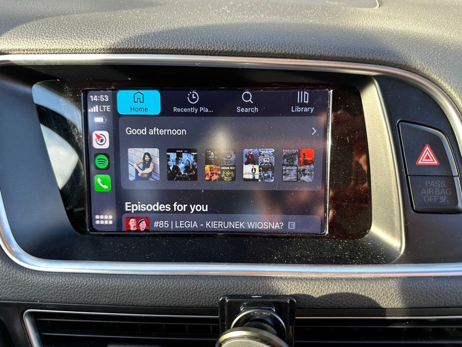 AUDI MMI Q3 A4 A5 A6 A7 Q5 Q7 A8 Box Carplay Android Auto Mapa Youtube