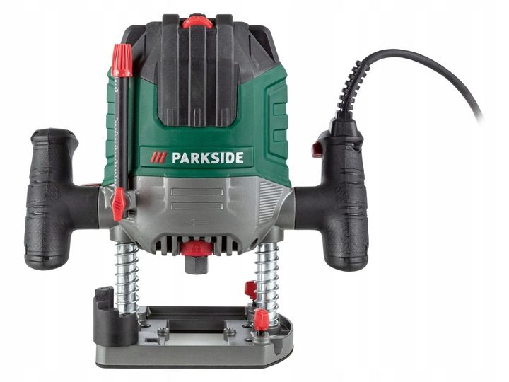 Frezarka Górnowrzecionowa Parkside 1200 W + Frezy Duży Zestaw