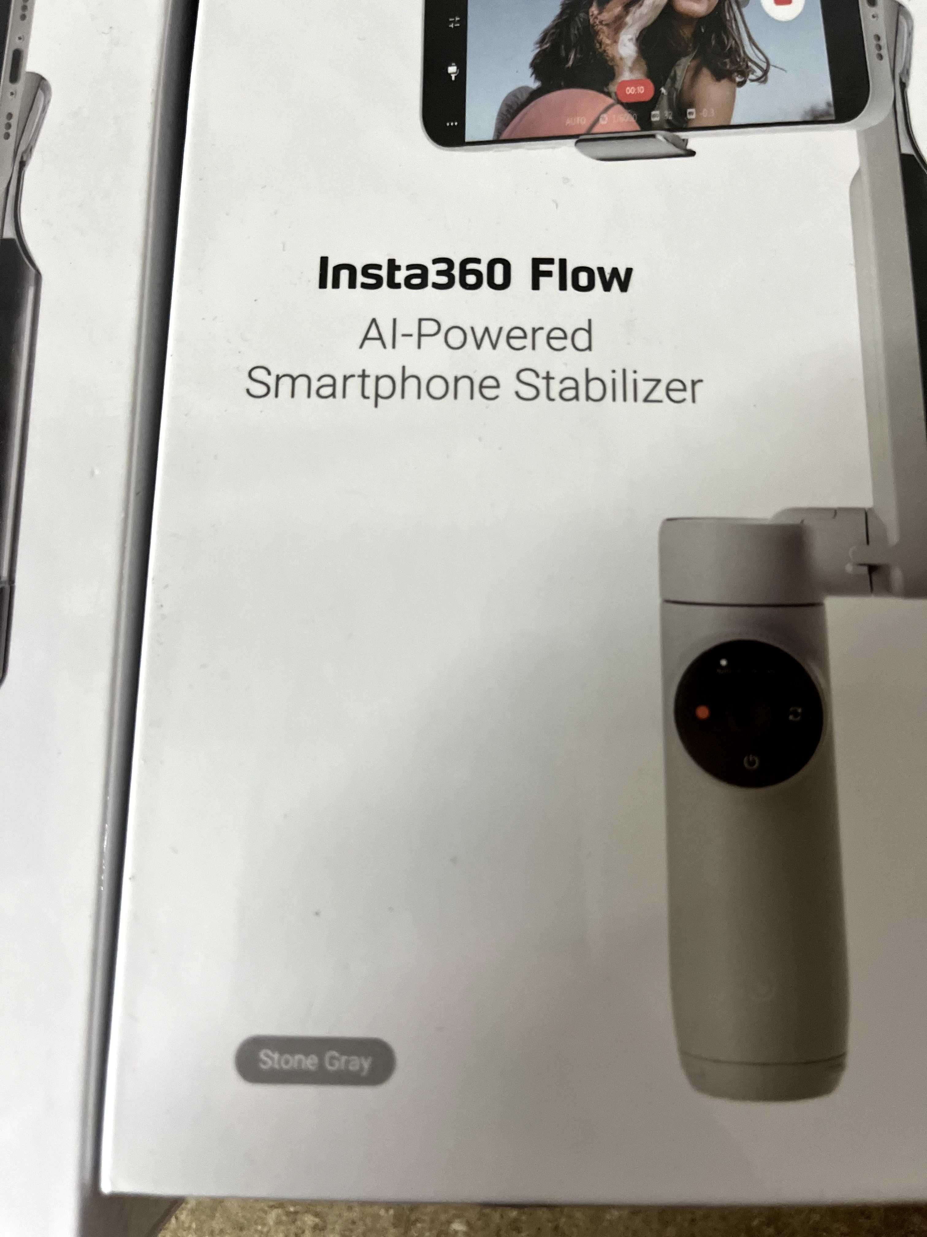 Монопод-стабілізатор Insta360 Flow Standalone White/Stone Grey, нові