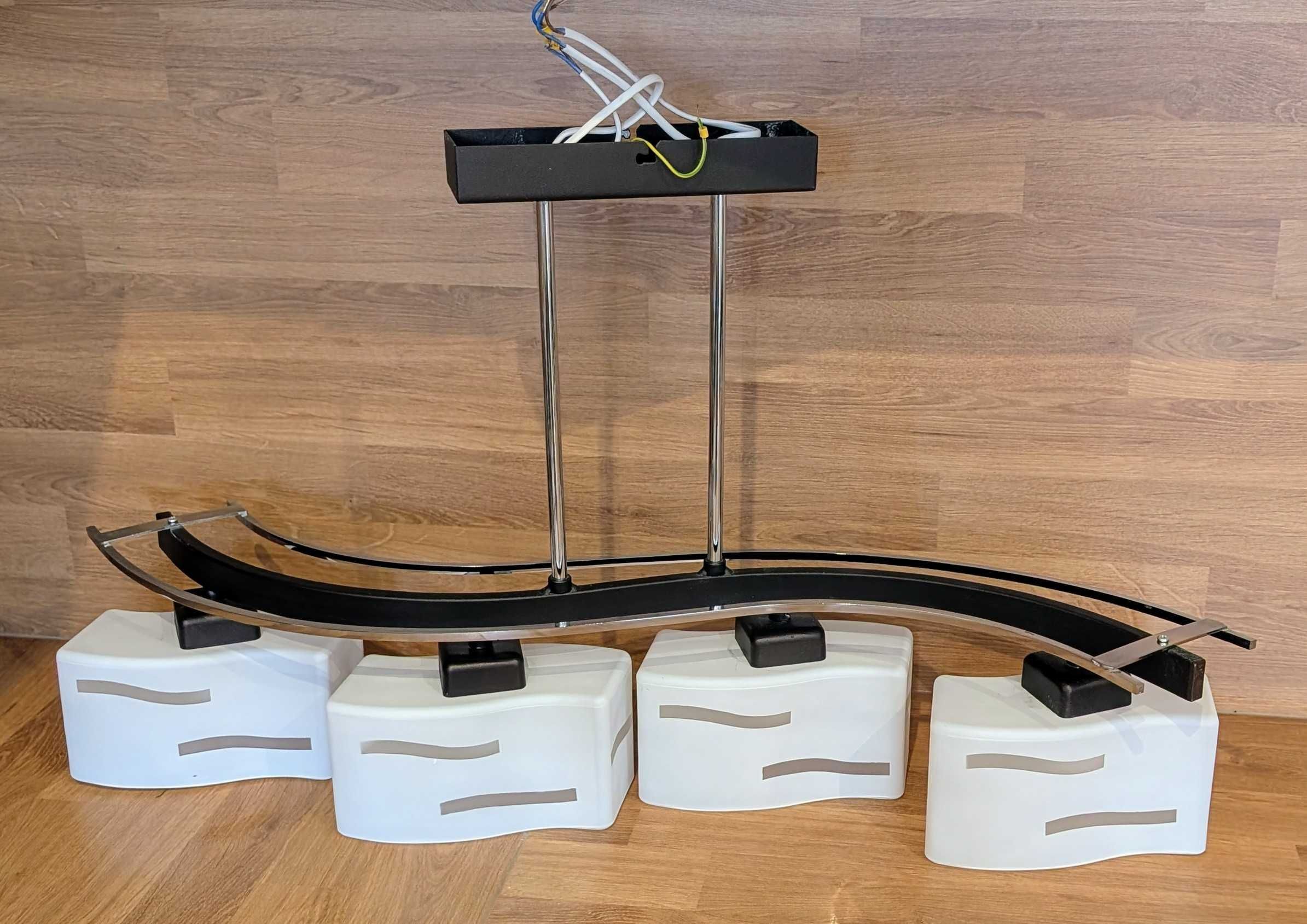 Lampa sufitowa - lampa stojąca - LEMIR - 4 punktowa - G27