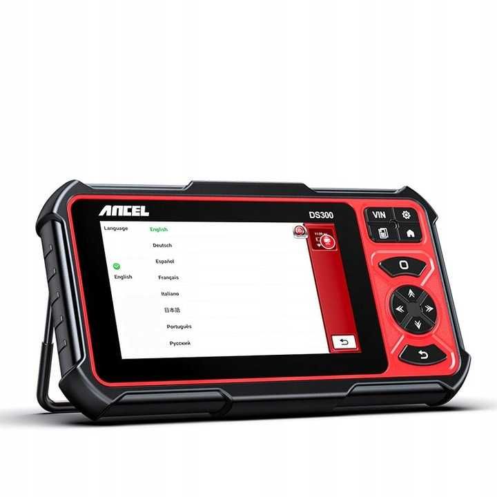 Skaner Tester Diagnostyczny Ancel DS300 BT J.Polski 2024 3lata aktuali