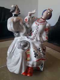 Figurka porcelanowa "Sołocha i Czart" Kijów Ukraina.