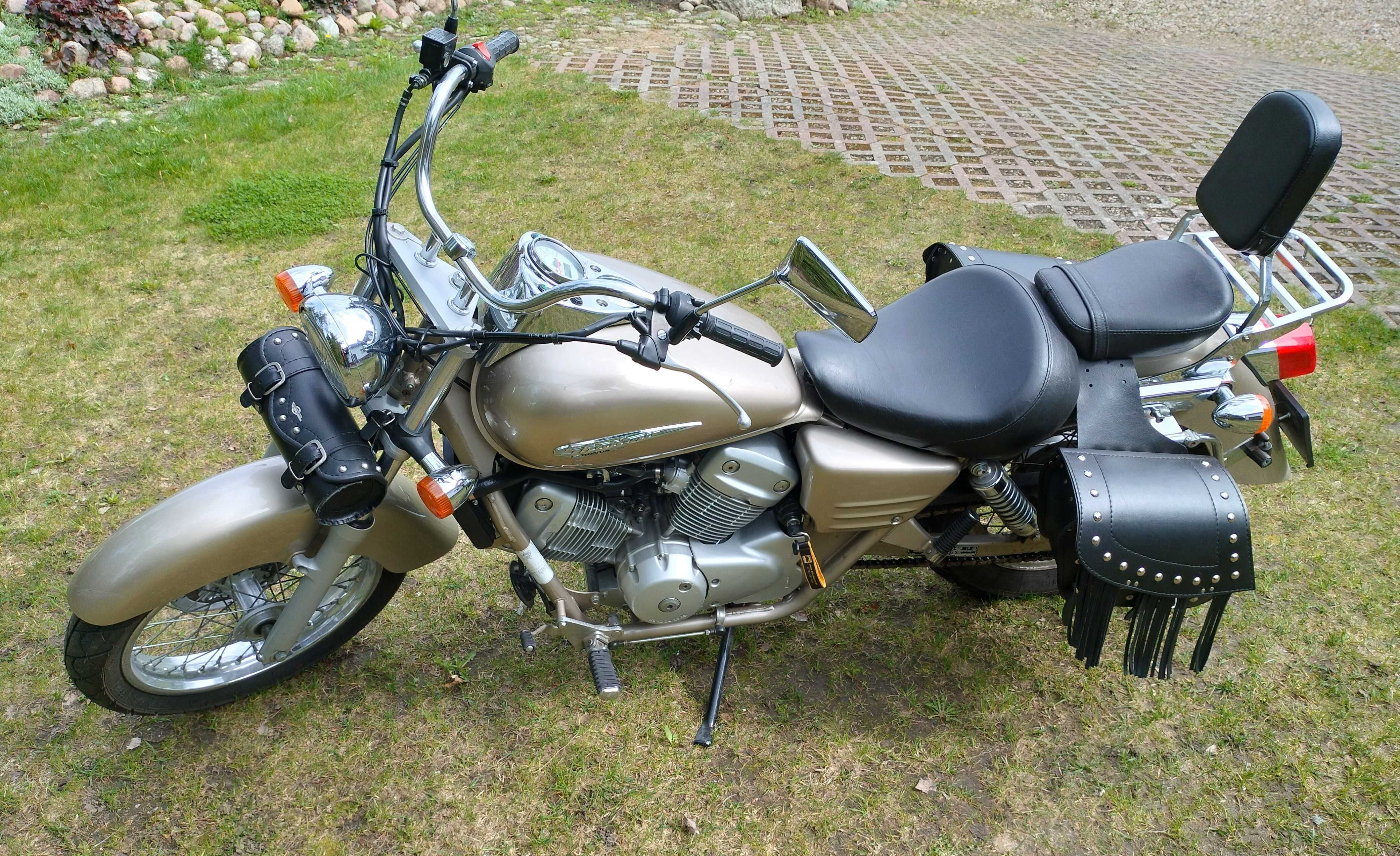 Honda Shadow 125 jedyna taka.