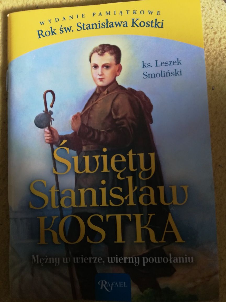 KSIĄŻKA Ks Leszek Smoliński - Święty Stanisław Kostka NOWA