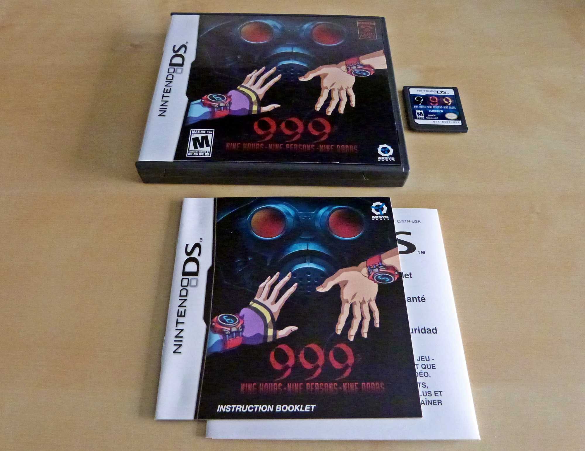 Nine Hours, Nine Persons, Nine Doors - Nintendo DS