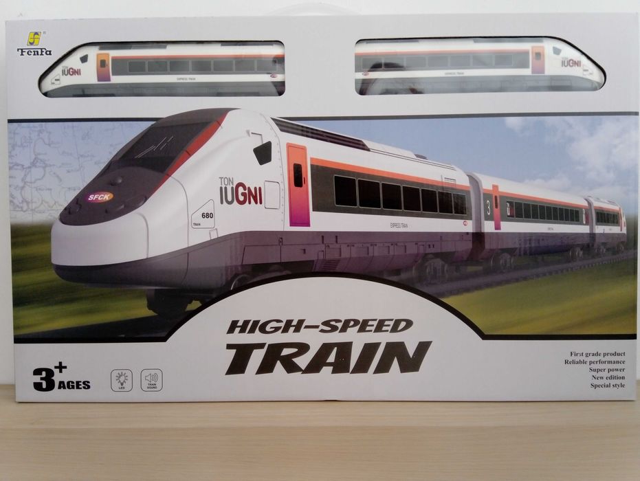 kolejka elektryczna pociąg pasażerski Fenfa high-speed train 1623B-1