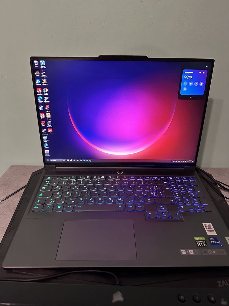 Lenovo Legion Slim 7 16IRH8 rtx4070 i9 16 дюймів