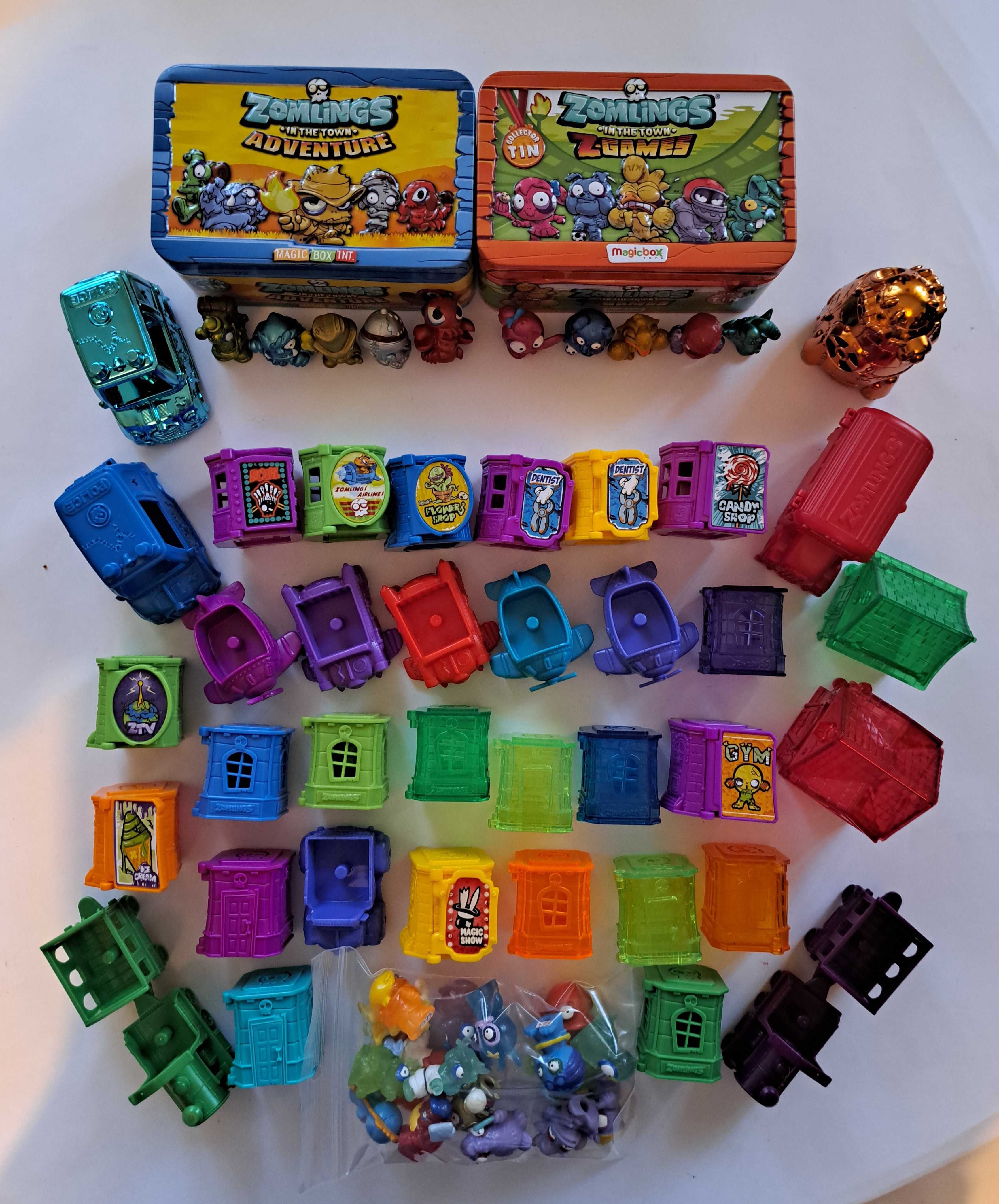 Vários lotes de brinquedos Zomlings de várias series  -15€.Cada