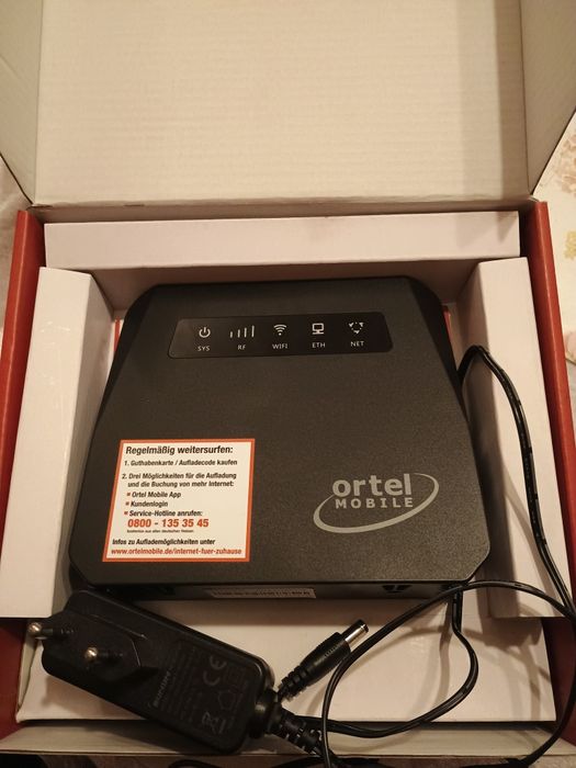 Router ortel mobile 4g slot karta sim
