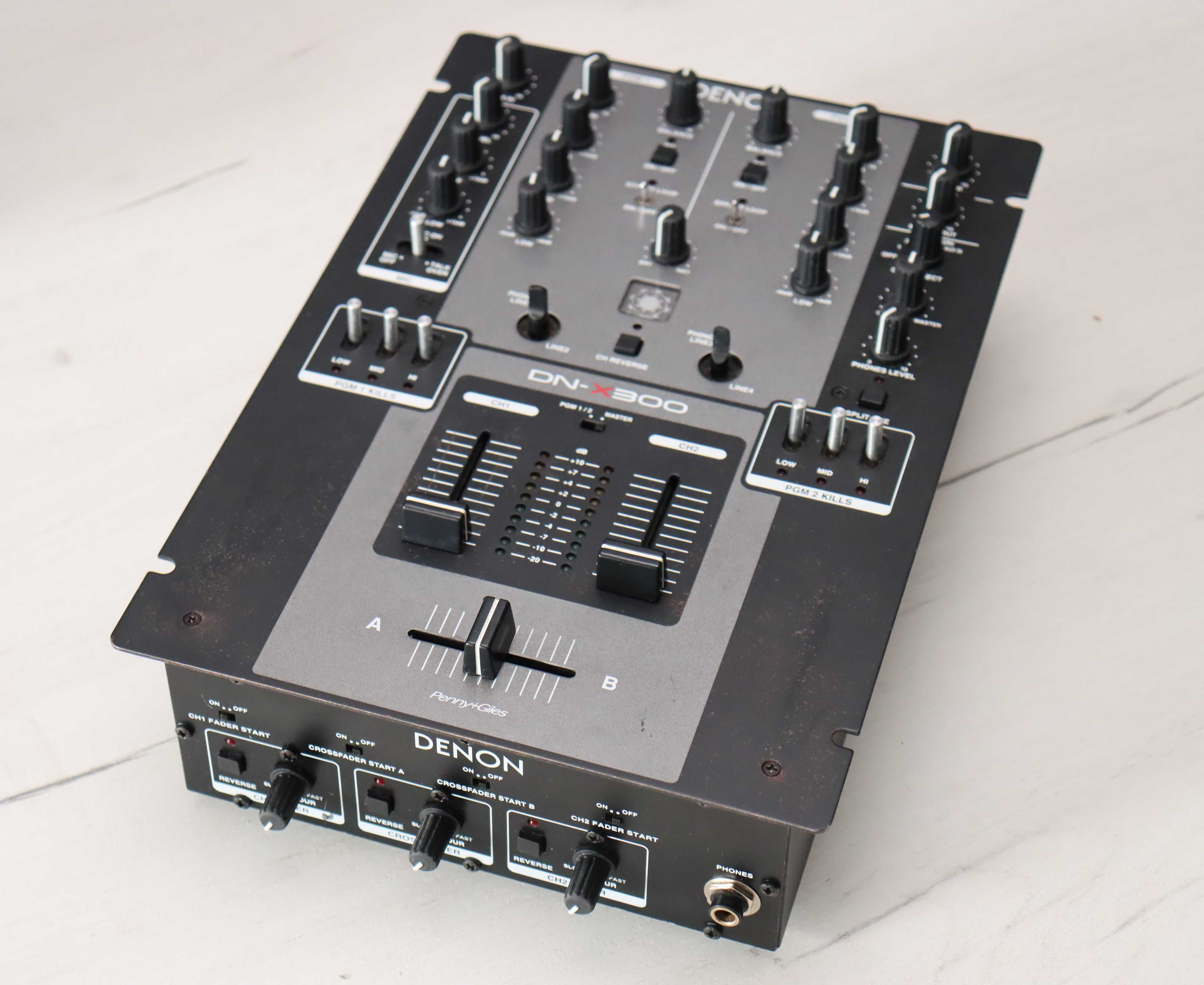 Denon DJ DN-X300 Kultowy dj mikser Kills Effect Loop Reverse Cross
