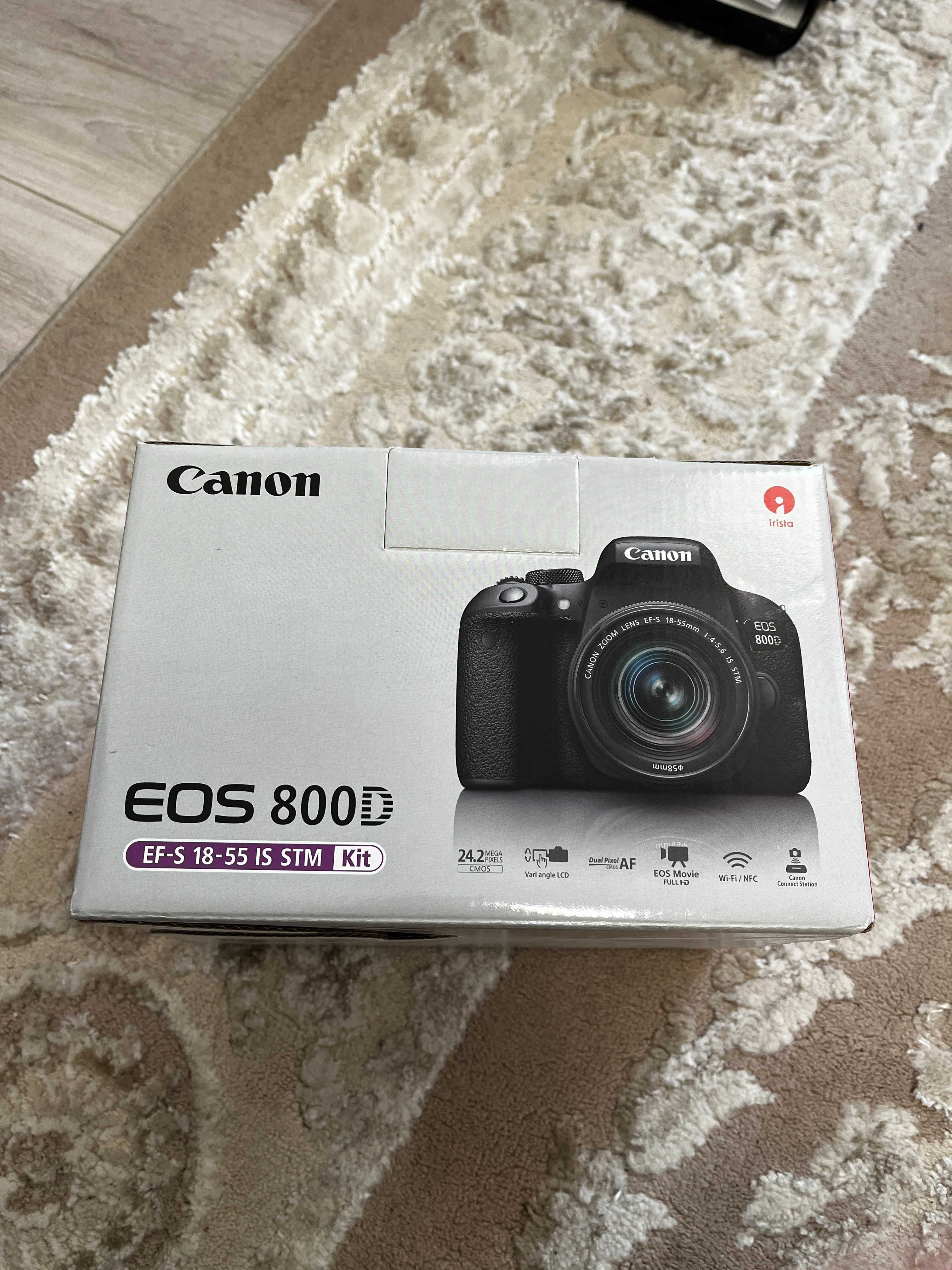 Фотоапарат Canon EOS 800D 18-55mm IS STM Black