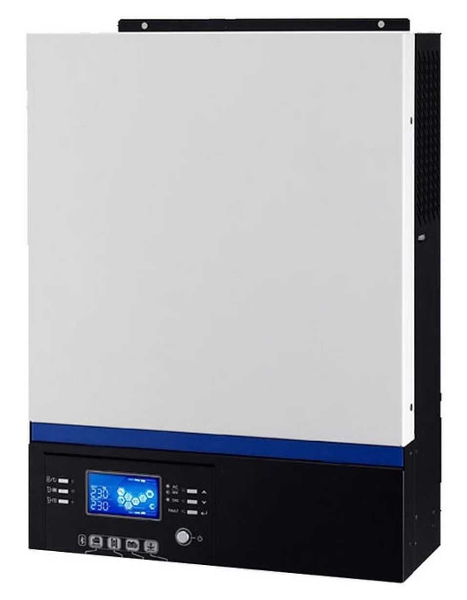 5.500kWh-sistema solar com painéis, híbrido, bateria lítio e alumínio
