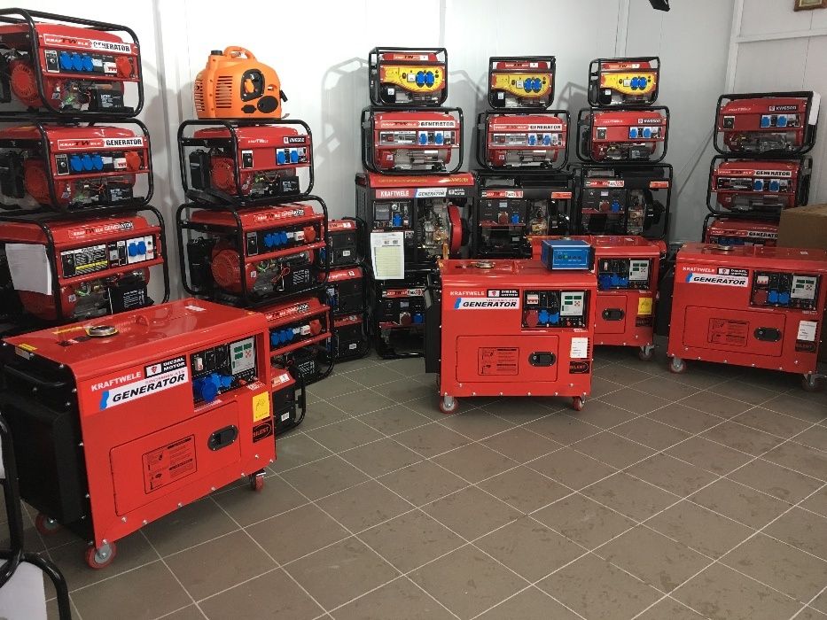 АКЦІА-Дизельний генератор 7.8кВт / 1фаз/ATS-АВР/ KRAFTWELE SDG7800 1F