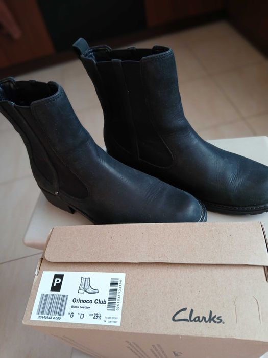 Sztyblety damskie CLARKS- Orinoco Club,rozm.39,5.