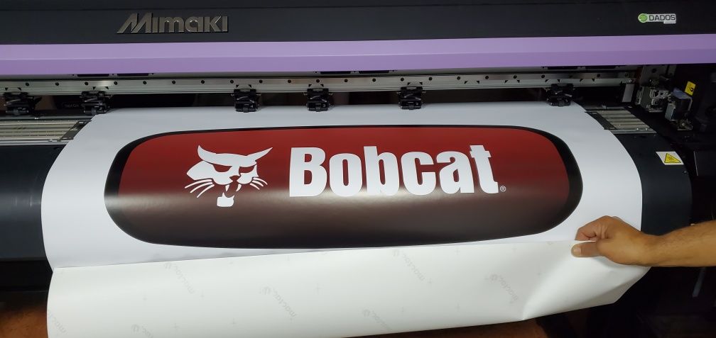 Vinil autocolante Bobcat - Fazemos qualquer marca
