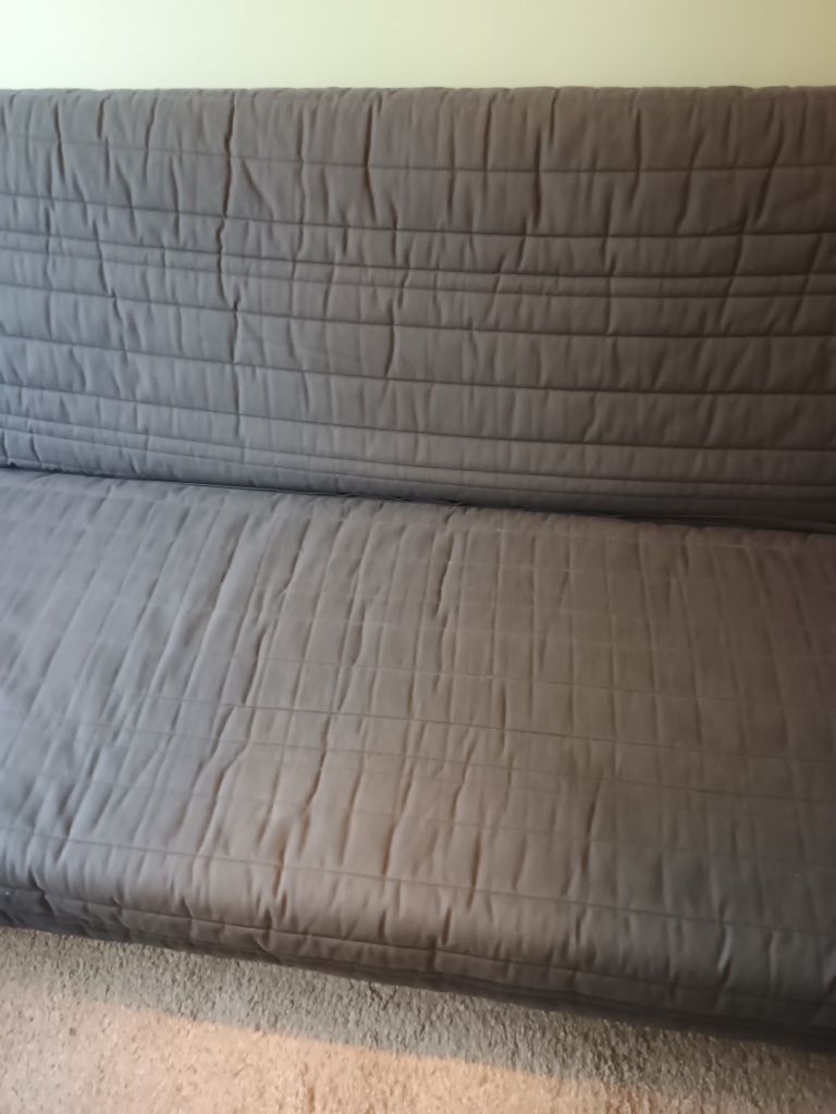 Sofa / kanapa 3 osobowa rozkładana  Ikea Karlaby grafit