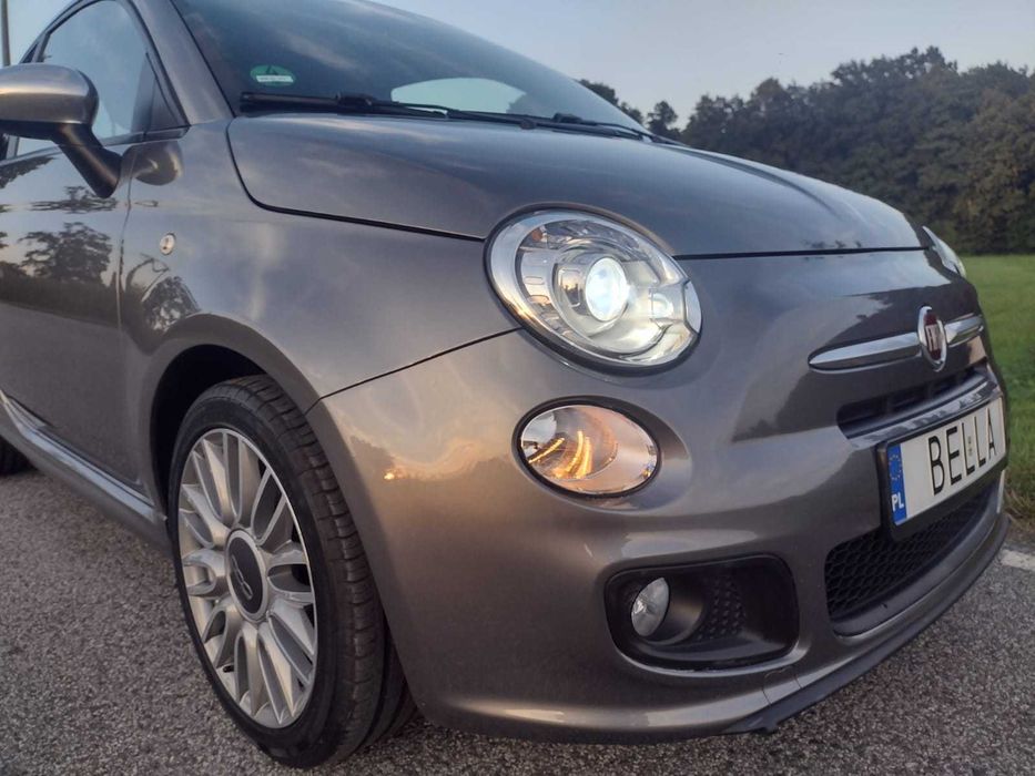 Fiat 500 86koni AIR-TWIN Turbo 2014r Tylko 130tys KM Śliczny Jedyny!