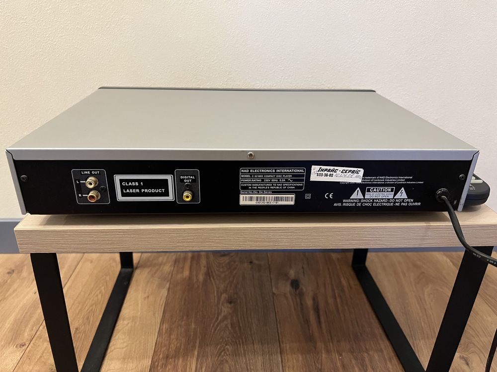 CD player дека плеер  NAD C521 BEE графит