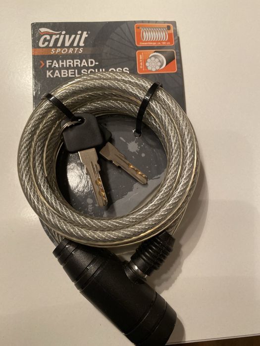 NOWA klódka do roweru