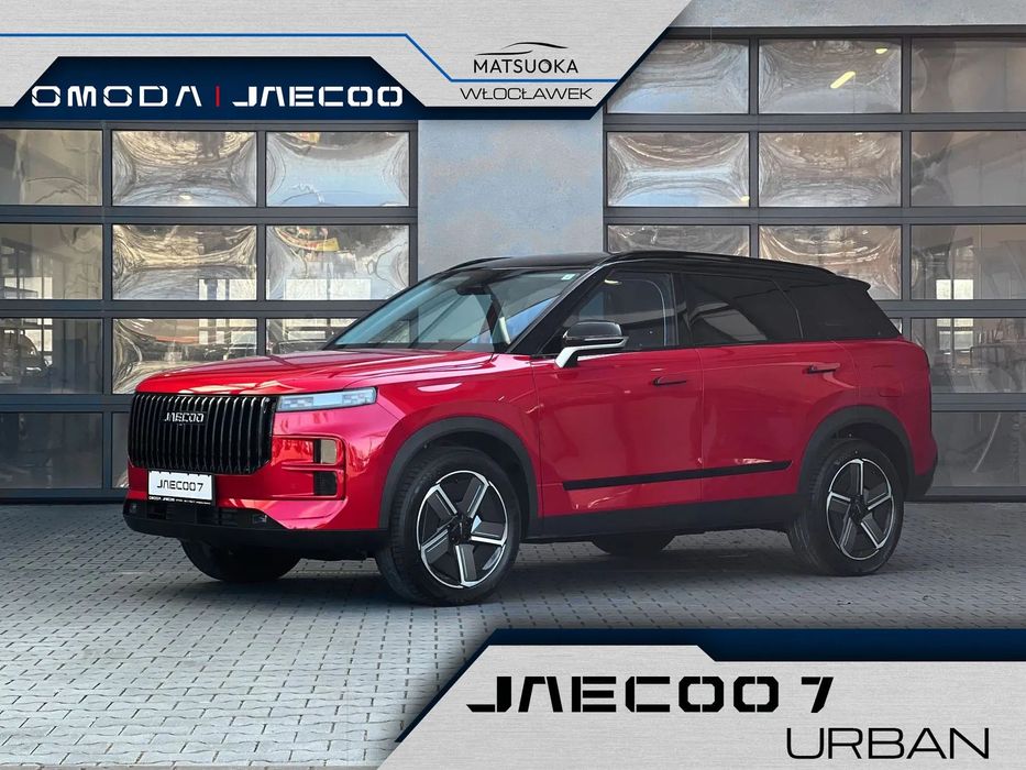 Jaecoo 7 Rabat 9000 zł • 1.6 T-GDI • 147 KM • Automat • Urban • Gwarancja 7 lat