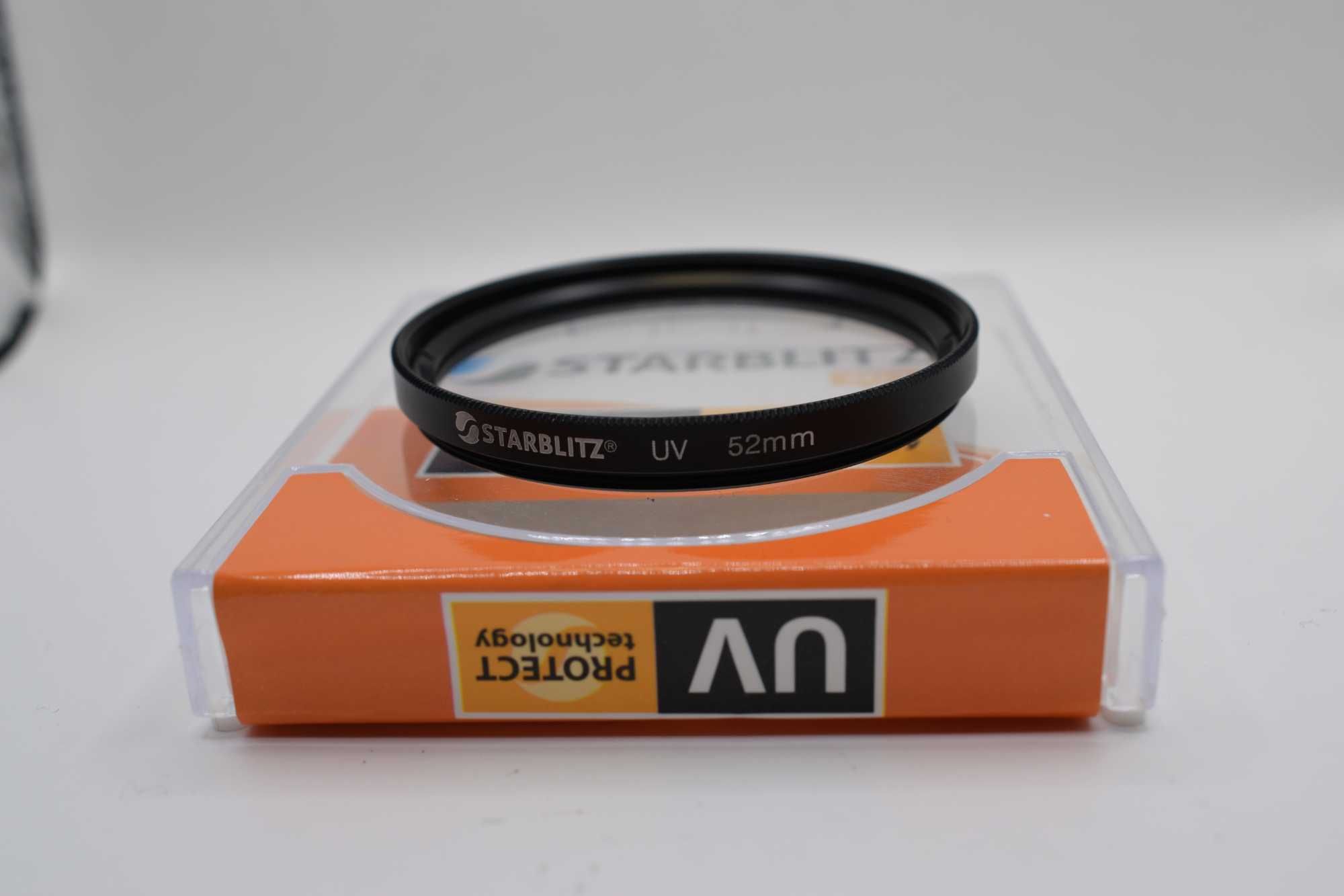 Conjunto de 2 filtros UV +CPL 52mm