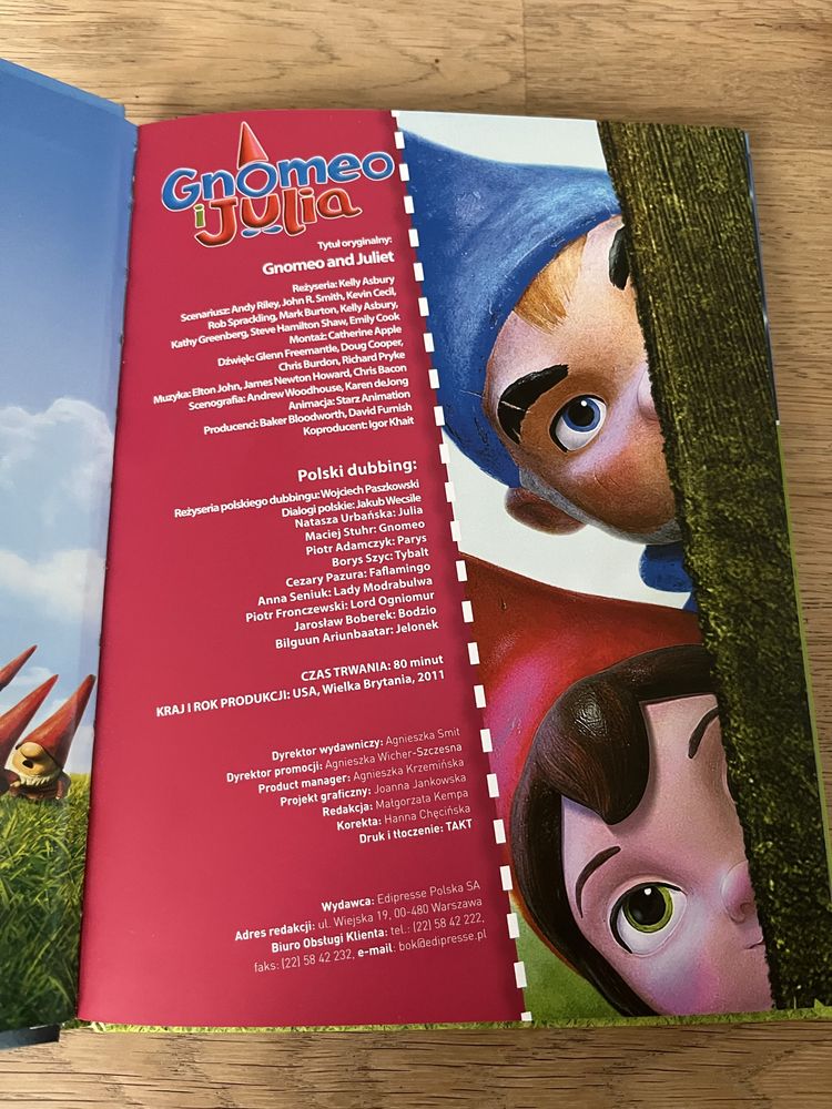 Gnomeo i Julia - film na plycie DVD